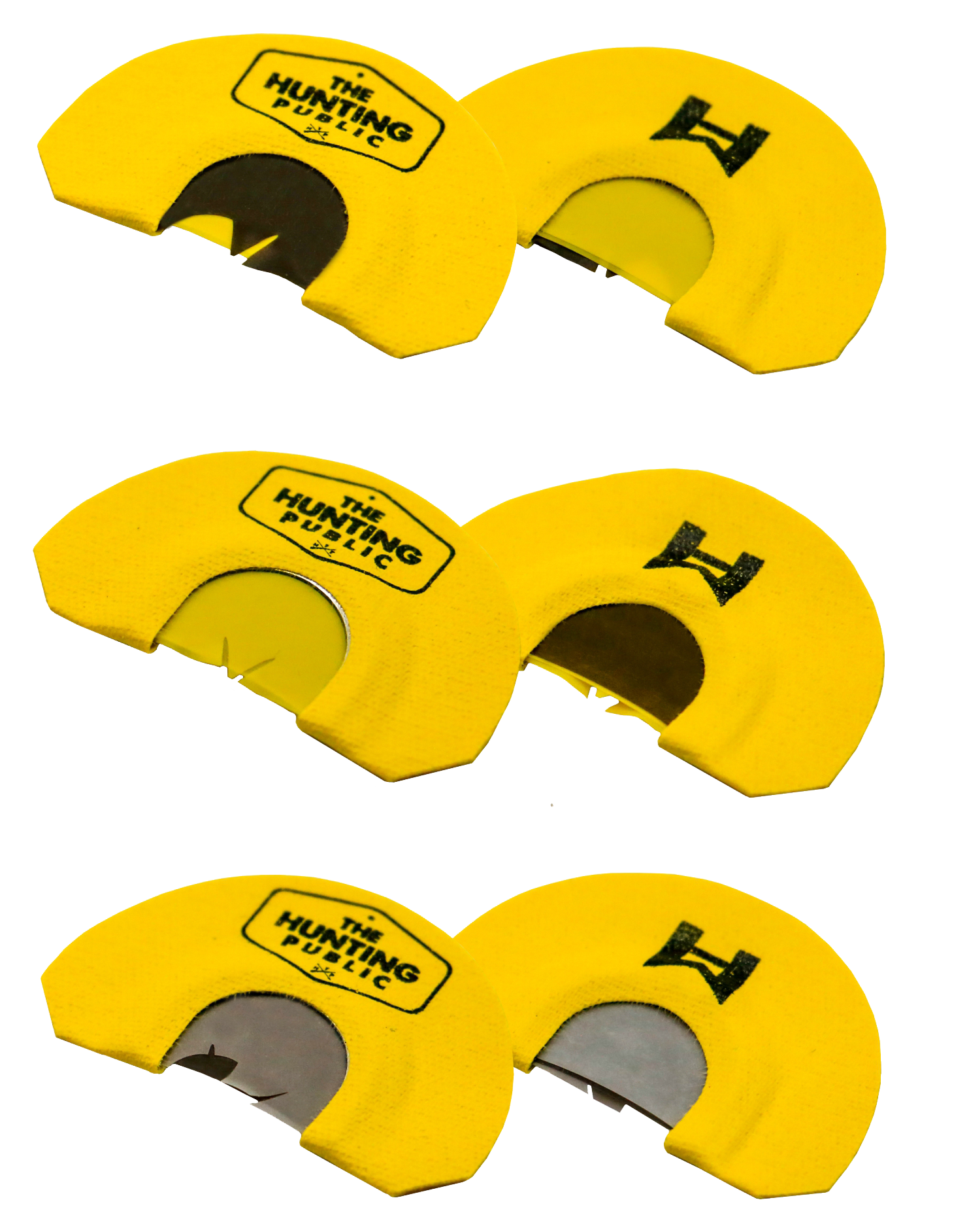 WoodHaven Custom Calls the Hunting Public Mouth Turkey Call 3-Pack